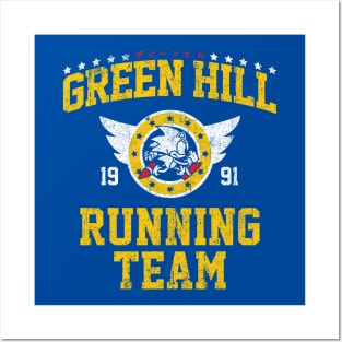 Green Hill Running Team Posters and Art